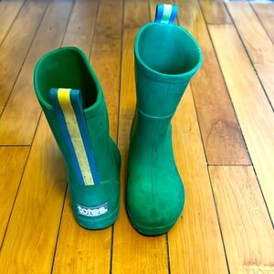 Totes rain boots, worn and loved in, good used condition.